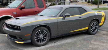 2008 to 2014 Dodge Challenger Reverse C Side Pinstripes
